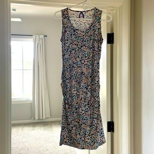 Maternity midi dress